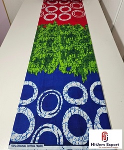 Tela de Algodón con Estampado Africano Ankara, Venta al Por Mayor, Fabricante Personalizado OEM ODM, Proveedor Textil de Moda para Exportación - Product Image 1