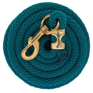 Factory Direct Strong Nylon Horse <b>Lead</b> <b>Rope</b> with Brass Snap Hook Customizable Braided Equine Training Halter <b>Lead</b> <b>Rope</b> Wholesale - Product Image 3