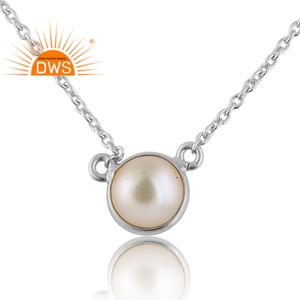 Fournisseurs de pendentifs en perles d'eau douce, forme ronde, pendentif en argent sterling 925, collier de bijoux, collection vintage - Product Image 3