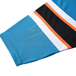 Maillot de hockey sur glace sur mesure grande taille avec matériau respirant et anti-humidité pour uniforme d'équipe extérieure et de club – Vente en gros - Product Image 6
