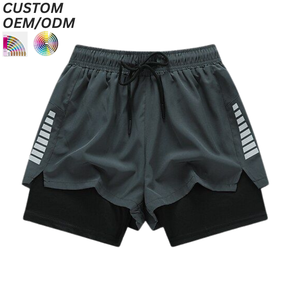 Shorts de bain décontractés pour hommes en coton uni, taille élastique, confortables, respirants, séchage rapide, imperméables, anti-UV, logo personnalisé OEM ODM - Product Image 5