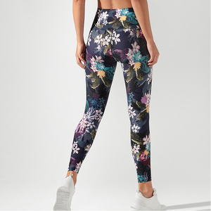 Heavy Fashion Printed Fitness Workout Yoga Set Sports Bra And Legging Set - Product Image 3