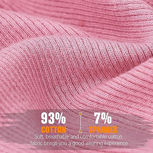 Vintage pink Ribbed Knit Beanie-Unisex Winter <b>Warm</b> <b>Hat</b> Soft Stretch Spandex/Cotton Minimalist Streetwear Essential - Product Image 2