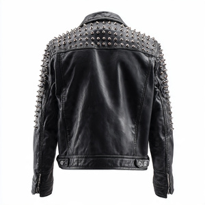 Veste en cuir de style Genz de haute qualité, très élégante et cool - Product Image 2