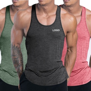 Camiseta Deportiva sin Mangas para Hombre, Modelo 2026, Lisa, de Secado Rápido, para Entrenamiento, Gimnasio, Culturismo, Tallas Grandes - Product Image 1