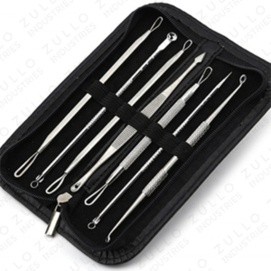 Professional 7 Piece Stainless Steel Acne <b>Blackhead</b> <b>Extractor</b> Kit Comedone Pimple and Blemish Removal Tools - Product Image 6