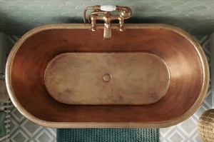 Bañeras de cobre en línea en India, comprar bañeras de cobre en línea, las mejores bañeras de cobre en línea, tienda en línea de bañeras de cobre al por mayor - Product Image 6