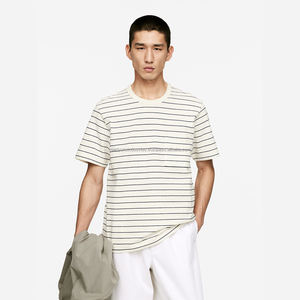 T-shirt à col rond 100% coton pour hommes T-shirts de fitness pour hommes - Product Image 1