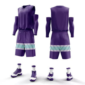 Fournisseur en gros de vêtements de sport de nouvelle conception, ensemble de maillot et short de basket-ball, uniforme de basket-ball - Product Image 1