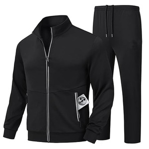 Ensemble de survêtement à capuche pour homme avec logo OEM, design personnalisé, deux pièces, vêtements de sport pour la salle de sport, l'entraînement, le jogging et la remise en forme - Product Image 1