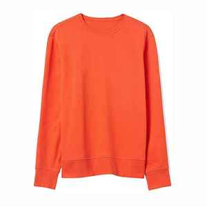 Vêtements de sport d'extérieur en gros pour hommes : Sweat-shirts en coton et polyester de couleur unie avec imprimé hivernal, vêtements d'hiver teints, nouvelle collection - Product Image 1