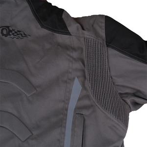 Chaqueta de Motociclismo Impermeable y Cortavientos para Hombre, Color Gris y Negro, 600D, con Certificación CE, para Verano e Invierno, Nivel 2, Precio al por Mayor - Product Image 5