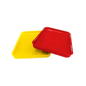 Bandejas de colores de alta calidad, 4 Uds., bandeja de pintura de plástico, juguetes de aprendizaje, bandeja de color para niños - Product Image 1