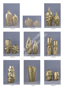 Jarrón de Metal de la Mejor Calidad con Acabado Pulido Antiguo en Níquel, Jarrones de Metal para Decoración Cultural y Centros de Mesa - Product Image 3