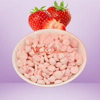 Gefreeze-droogde passievrucht yoghurt melts FD Probiotic Bites blokjes |   Smeltbare zuivel snack voor babyvoeding, niet-GMO, HACCP