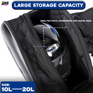 Bolsa Lateral para Motocicleta, Impermeable, 20-36L, Cierre de Gancho y Bucle, Universal, para Viajes y Almacenamiento - Product Image 2