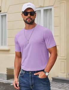 Men's Athletic Performance T-Shirt Breathable Moisture Wicking Eco-Friendly Lightweight Loose Fit Sports Gym Fitness Running Tee - Product Image 3