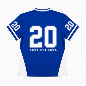 Maillot de sport bleu inspiré de Zata pour hommes et femmes, kit de victoire, tee-shirt de sport coupe courte et coupe classique - Product Image 5