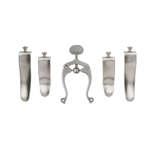 Retractor Quirúrgico Manual Premium de Alta Calidad con Mecanismo de Retención Anal y Dos Pares de Cuchillas Giratorias de Acero Inoxidable - Product Image 4