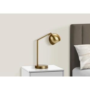 Premium Solid Brass <b>Table</b> <b>Lamp</b> with Heavy <b>Base</b>, Durable Designer <b>Table</b> Light - Product Image 2