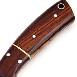 Cuchillos de Caza de Acero de Damasco Forjado, para Campismo, Supervivencia y Bushcraft, con Hoja Fija y Mango Práctico - Product Image 3