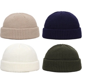 Gorro de Jacquard grueso Unisex con ajuste elástico Material de lana suave Bordado Personalización para uso en invierno y playa 4 estaciones - Product Image 2