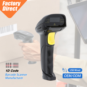 Escáner de Código de Barras Láser 1D Portátil, Interfaz USB, Tecnología CIS, Garantía de 2 Años para Supermercados, Farmacias y Almacenes - Product Image 1