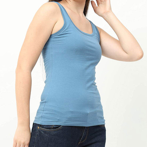 Latest High Quality Women's Tank <b>Top</b> Breathable Sleeveless Crew Neck <b>Top</b> Casual Short Print/OEM Service Sleeveless <b>Top</b> Regular - Product Image 4