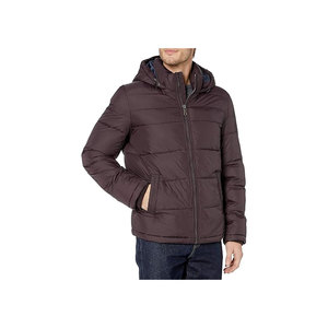 <b>Lightweight</b> Quilted Coated Puffer Baggy Oversized <b>Jacket</b> for <b>Men</b> Front Logo Comfortable Breathable - Product Image 1