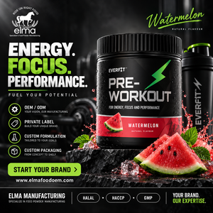 Private Label <b>Vanilla</b> <b>Whey</b> <b>Protein</b> Powder Supplier Malaysia Custom Brand WPC Shake OEM Manufacturing Adult Muscle Growth 20-29g - Product Image 1