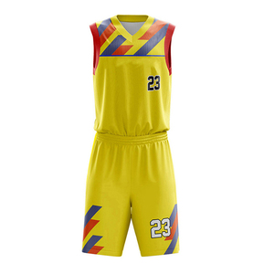 Uniforme de baloncesto personalizado para hombre, ropa deportiva de alta calidad con logotipo personalizado, diseño elegante e impresión por sublimación - Product Image 2