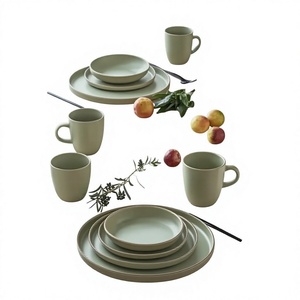 Ensemble de vaisselle moderne en céramique écologique pour la restauration, l'hôtellerie, la cuisine et les services alimentaires - Product Image 3