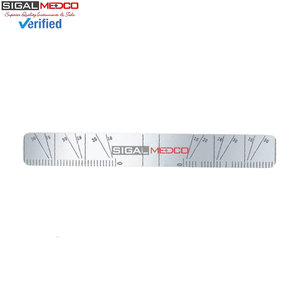 Règle de mesure pour implants dentaires, guide de localisation, localisateur de positionnement chirurgical, jauge d'angle, autoclavable, en acier inoxydable, manuel - Product Image 3
