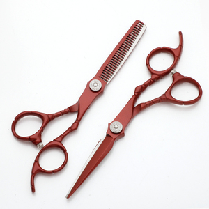 ชุดกรรไกรตัดผมมืออาชีพ สแตนเลส สำหรับคนถนัดขวา ด้ามจับขนาดกลาง - Product Image 1