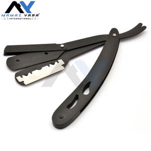 Rasoir à lame unique vintage de haute qualité en acier inoxydable pliable pour hommes, rasoir droit professionnel pour le soin du visage et du corps - Product Image 4