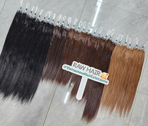 ผมต่อ GUGU HAIR H6 เกรดเวอร์จิ้นเวียดนาม แบบเส้นมองไม่เห็น จัดเรียงเกล็ดผม ไมโครลูป ปลายผมแบบดับเบิ้ลดรอน บาค์ นิน - Product Image 3
