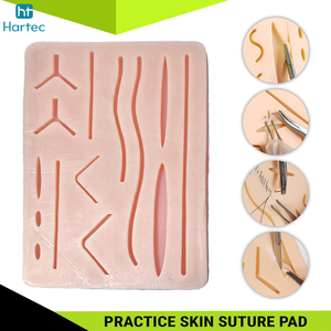 Pre-Cut Wound Pad Logo Tools & Packaging Options Complete Practice Student Suture Kit for Medical Students Training Kits - Product Image 2