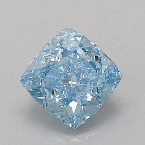 Exquise pierre précieuse bleue de 1 carat, taille coussin, offrant un éclat symétrique d'élite et une clarté de couleur intense exceptionnelle. - Product Image 1