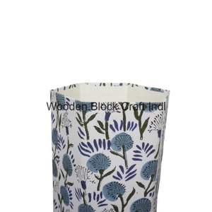 ถังขยะกระดาษแข็งรักษ์โลก ผลิตจากผ้าฝ้ายที่ยั่งยืน พร้อมลวดลายและดีไซน์หลากหลาย - Product Image 3