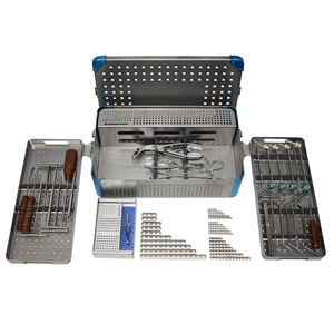 Medtrust Surgical Stainless Steel Veterinary Orthopedic Locking Plate Screw <b>Instrument</b> Set Bone Fracture Repair Kit Best Quality - Product Image 1