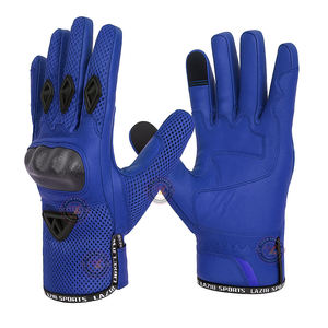 Guantes de Motociclista Personalizados al por Mayor, Duraderos, Antideslizantes, Acolchados de Cuero, para Deportes al Aire Libre y Paseos en Moto - Product Image 1