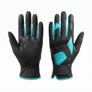 Gants d'équitation personnalisés avec ajustement flexible, paume renforcée et sangle de poignet sécurisée - Product Image 3