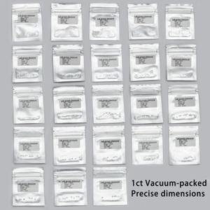 Diamantes sintéticos sueltos de corte brillante redondo, cultivados en laboratorio mediante HPHT, de 1.0 mm a 3.2 mm, color blanco, claridad VVS VS, para joyería. - Product Image 4