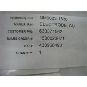 NOUVEAU Électrode NetMercury PN NM0003-1536 CU - Équipement et pièces semi-conductrices d'occasion fiables à l'échelle mondiale - Product Image 4