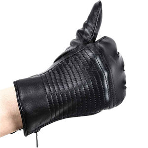 Gants en cuir de style nouveau, design personnalisé, fabrication professionnelle, gants en cuir pour hommes en vente - Product Image 4