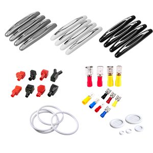 <b>Strip</b> Door Border Scratch Protector Set with Silver White Black Covers and Accessories for Door Edge Protection - Product Image 1