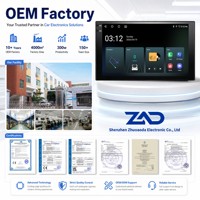 Autoradio Android 11 7 pouces avec écran tactile intégré, 2 Go de RAM, 32 Go de stockage, processeur RK3326S Quad Core, CarPlay filaire et sans fil, Android Auto, navigation GPS