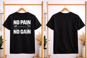 T-shirt de sport personnalisé avec citation motivante, imprimé, unisexe, en coton, manches courtes, pour entraînement, OEM ODM, vente en gros de vêtements - Product Image 6