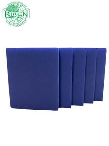 RIKEN OEM ฟองน้ำขัดทราย รูปทรงสี่เหลี่ยมผืนผ้า ขนาด 25 มม. ความหยาบ 800 กริต สีน้ำเงิน แผ่นโฟมขัดเงา - Product Image 3