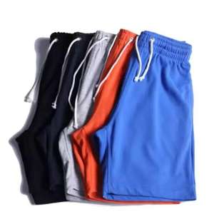 Pantalones Cortos Deportivos de Felpa Francesa para Hombre, 100% Algodón, de Alta Calidad, para Entrenamiento, Running, Casuales, con Logotipo Personalizado - Product Image 6